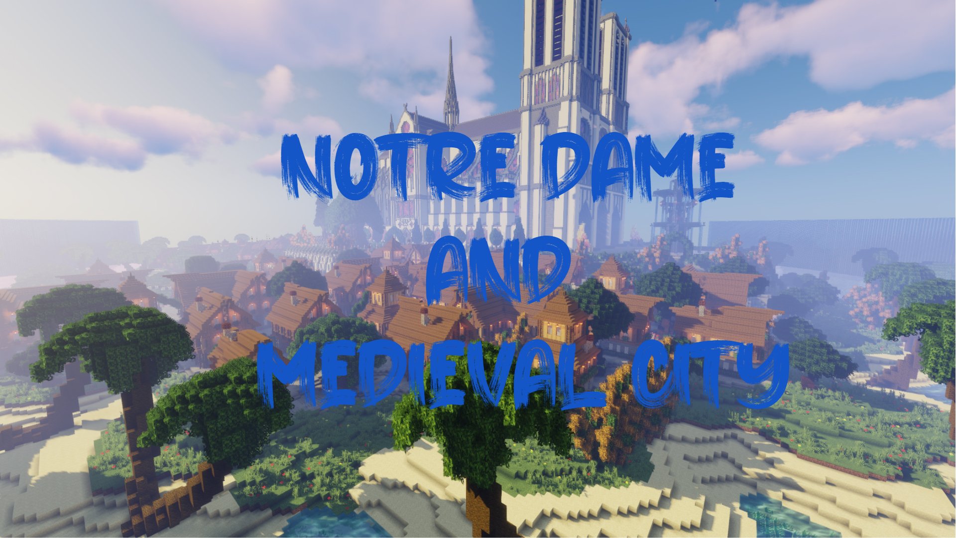 Descargar Notre Dame and Medieval City para Minecraft 1.14.4